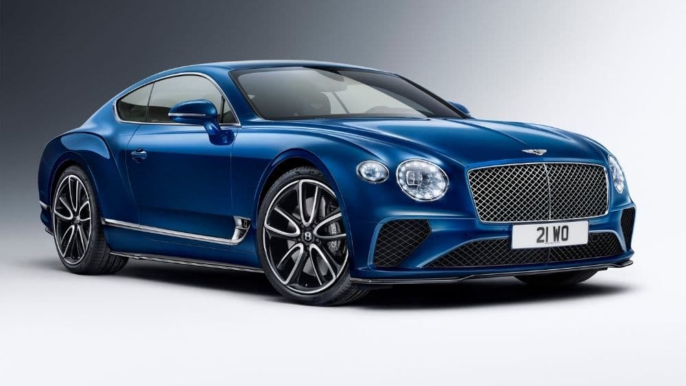 Bentley Contintental GT blau