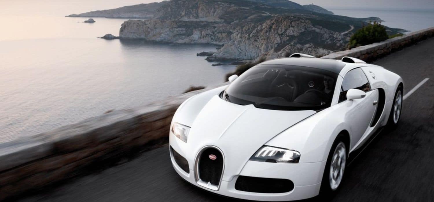 Bugatti Veyron weiß