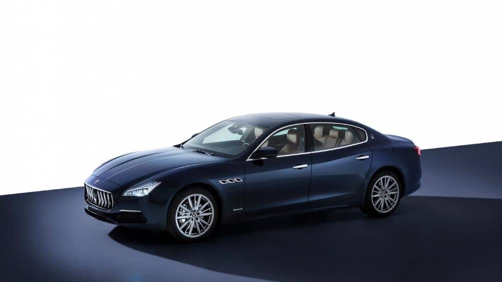 Maserati Quattroporte Profilansicht Seite