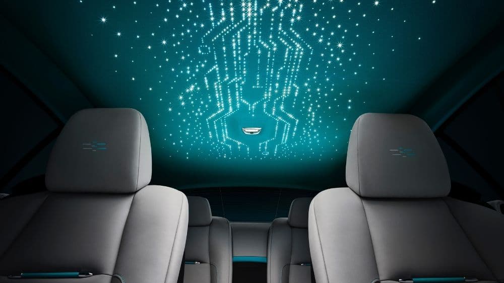 Rolls-Royce Wraith Himmel mit Sternen