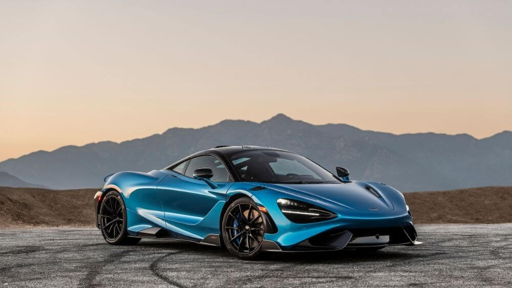 McLaren 765LT blau