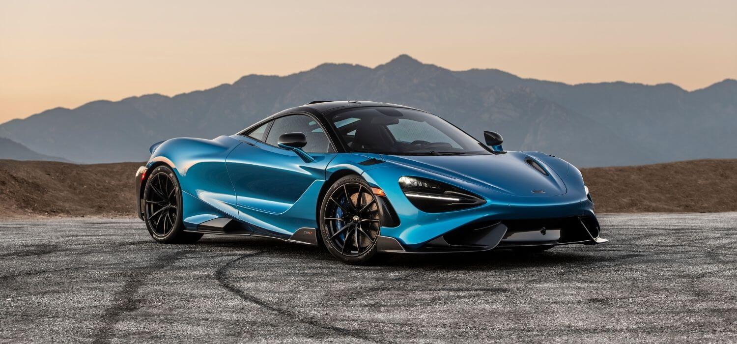 McLaren 765LT blau