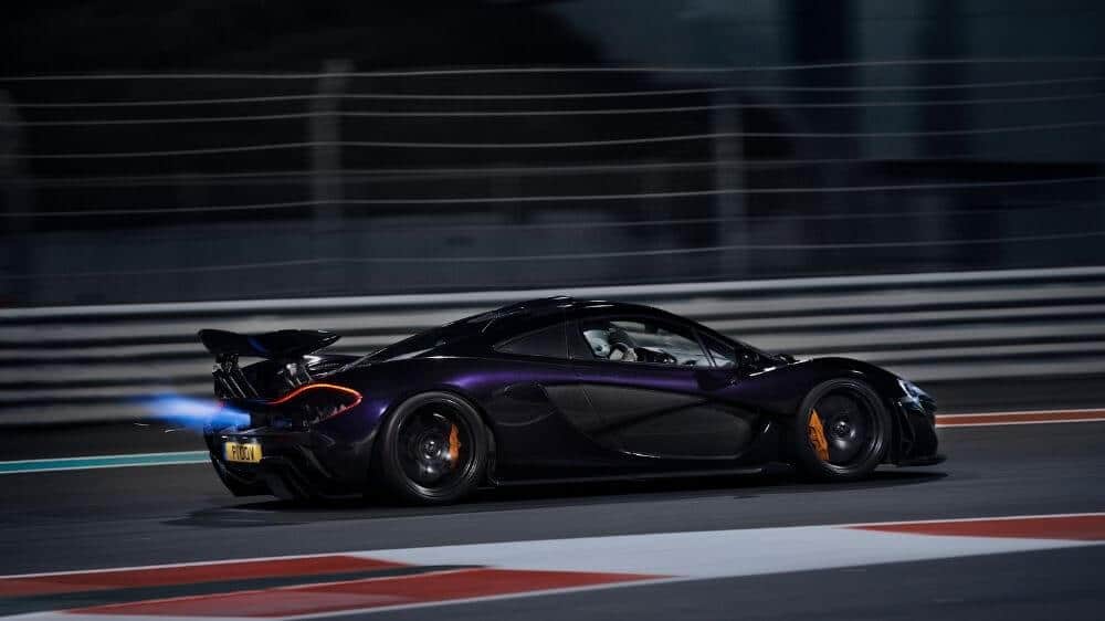 McLaren P1 mit Vollgas